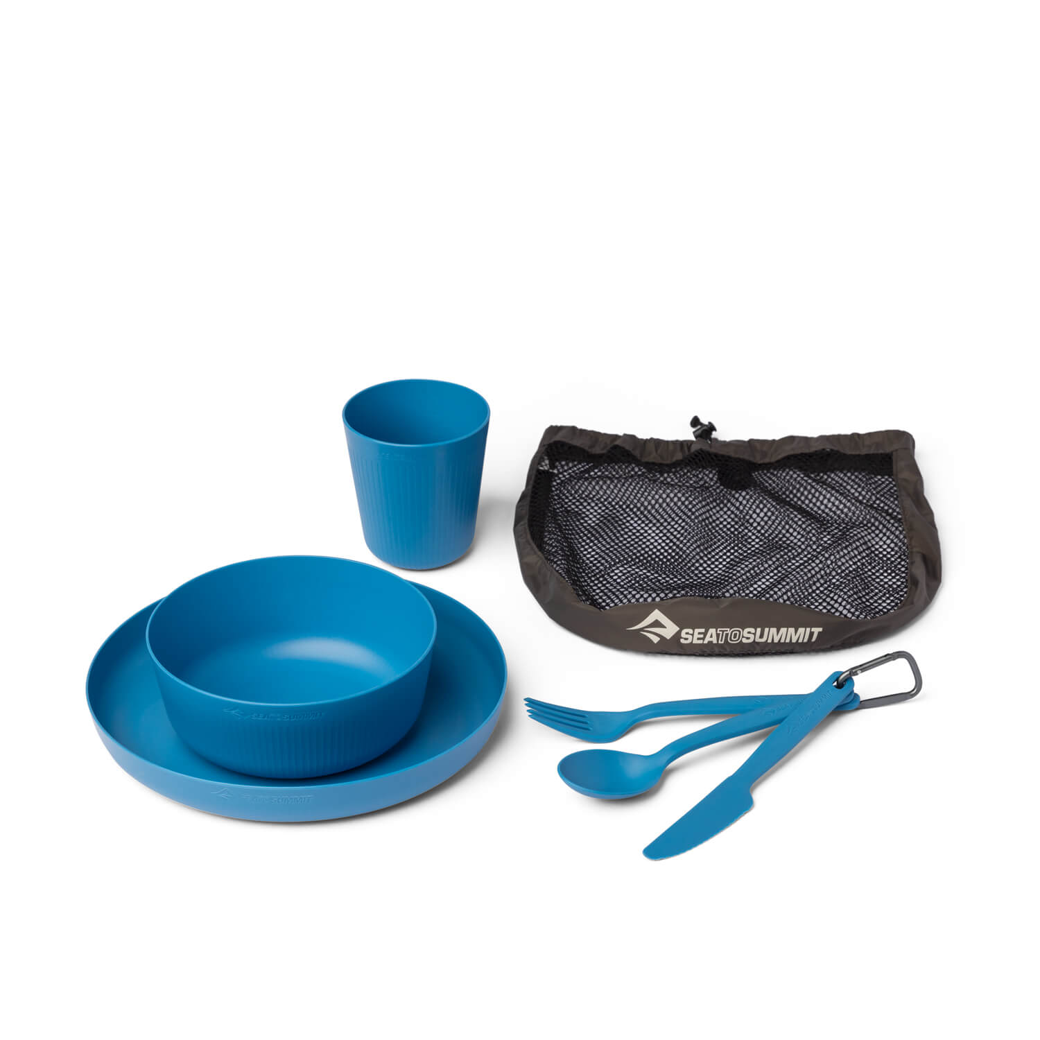 Camp Dinnerware Set mit Mesh Sack - [6 Stück]