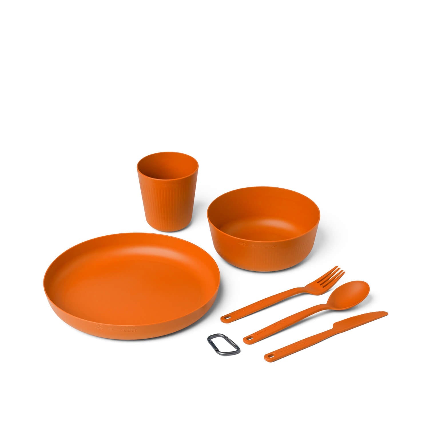 Camp Dinnerware Set mit Mesh Sack - [6 Stück]