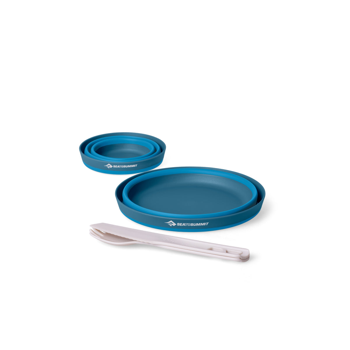 XLite Collapsible Bowl, Cup, Spork & Messer Set