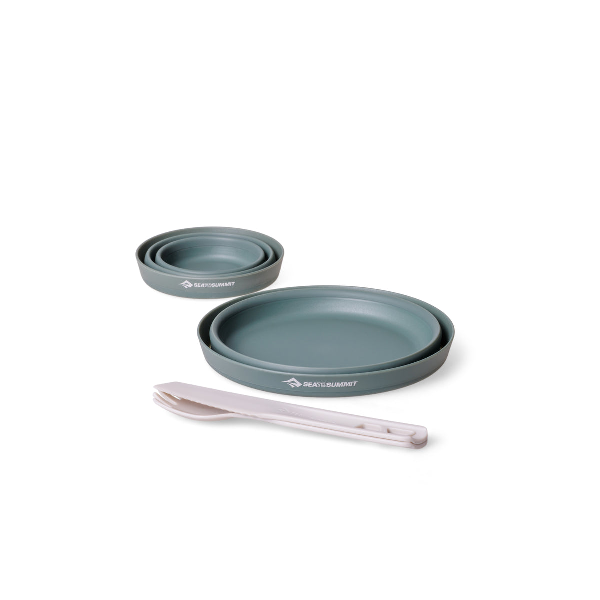 XLite Collapsible Bowl, Cup, Spork & Messer Set