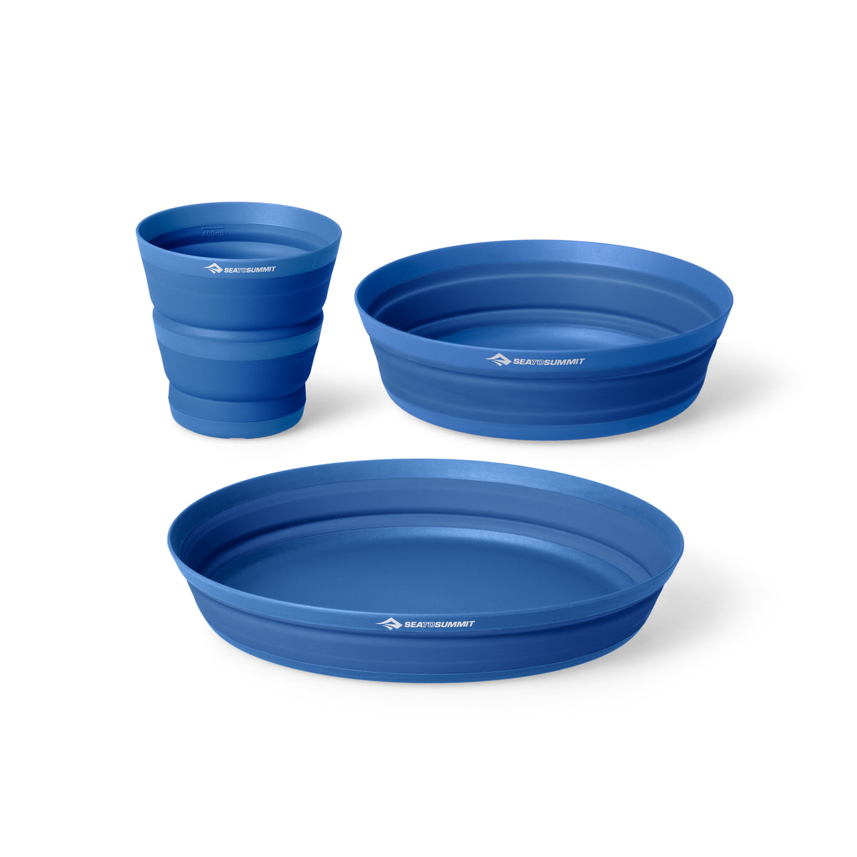 XLite Collapsible Plate, Bowl & Mug Set