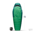 Schlafsack aufsteigen