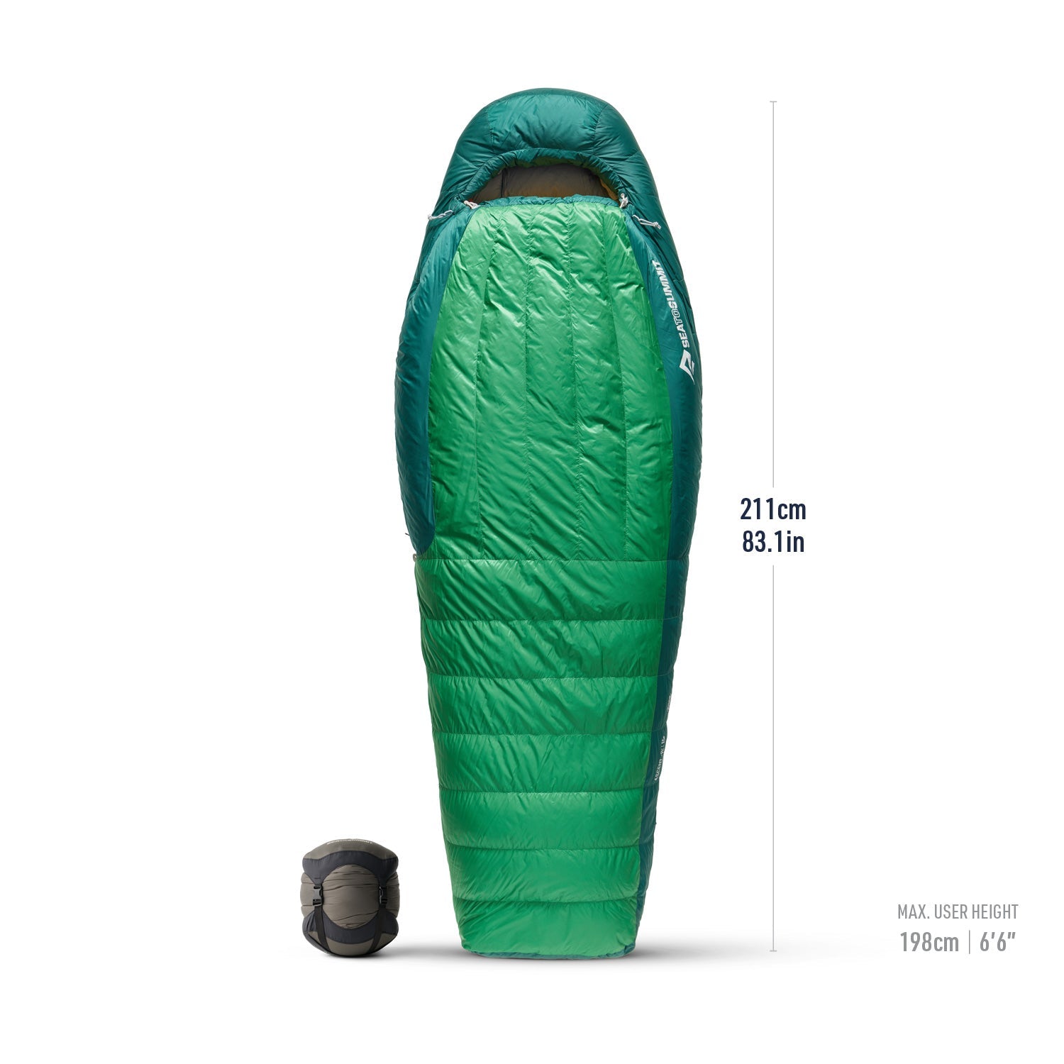 Schlafsack aufsteigen
