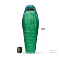 Ascent Down Schlafsack (15 ° F & 30 ° F) (wie neu)
