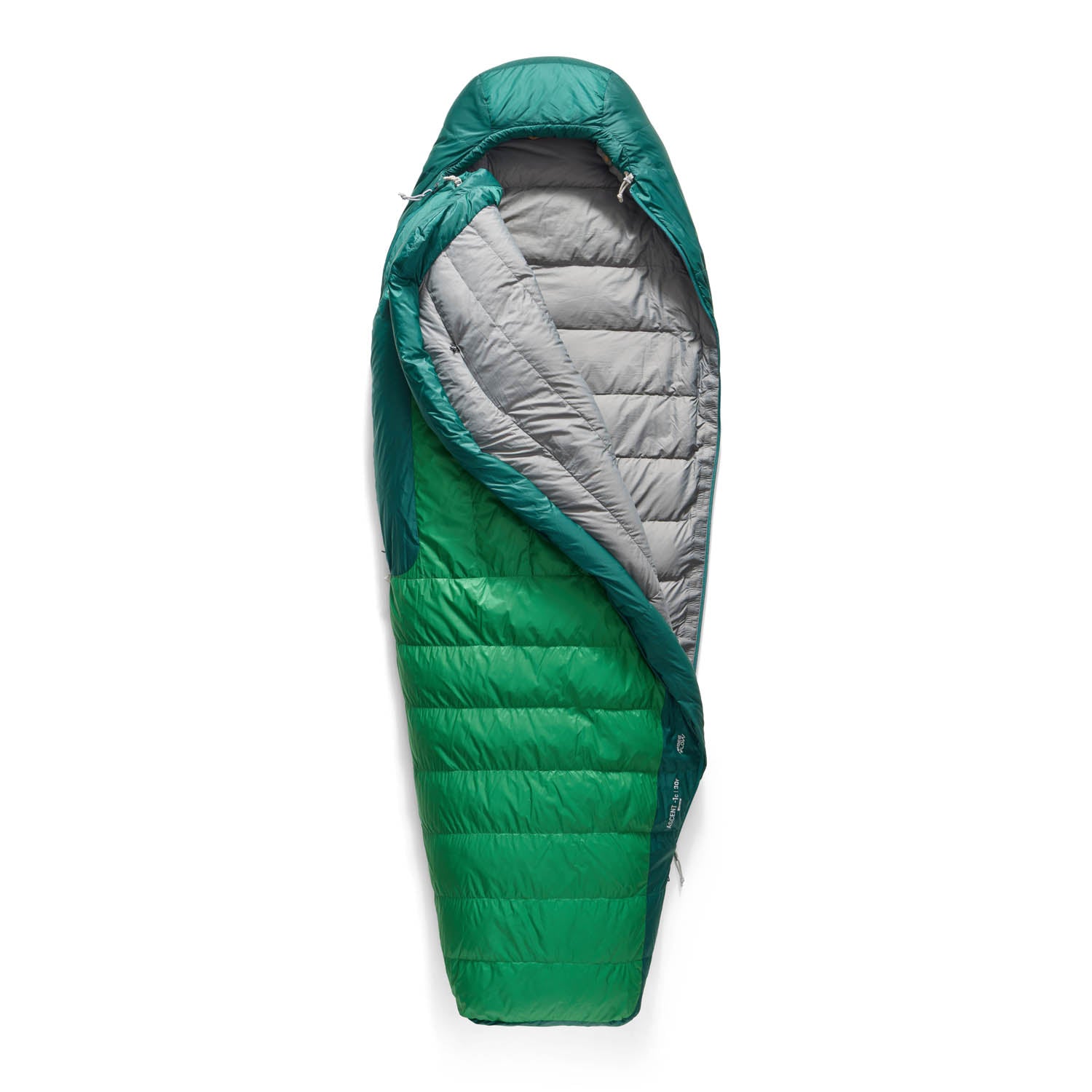 Schlafsack aufsteigen
