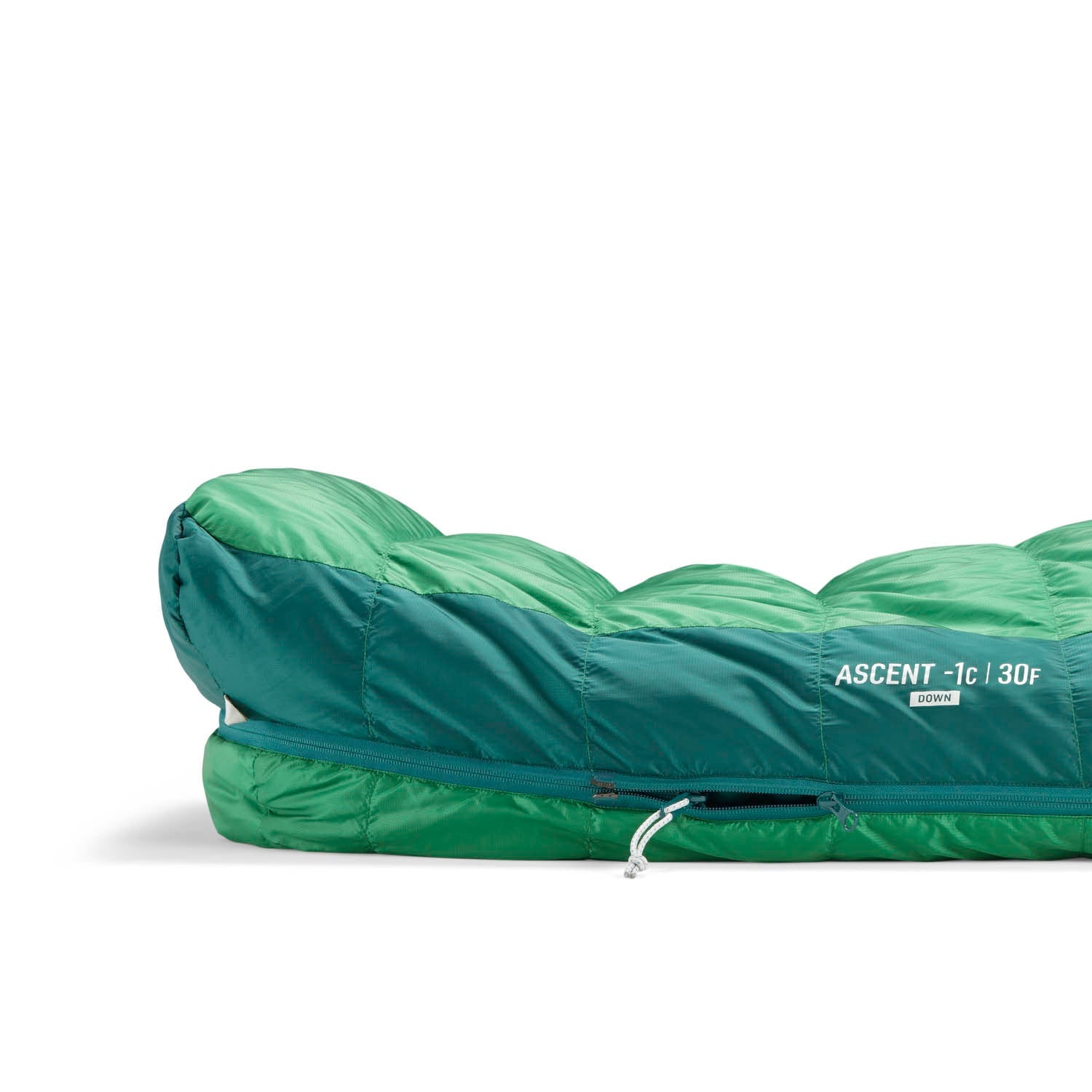 Schlafsack aufsteigen