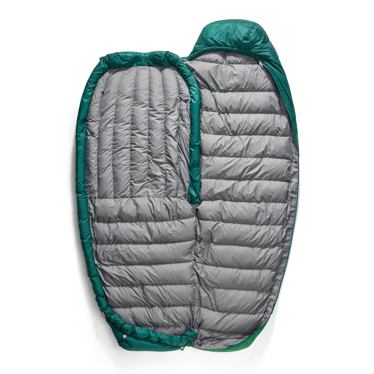 Schlafsack aufsteigen