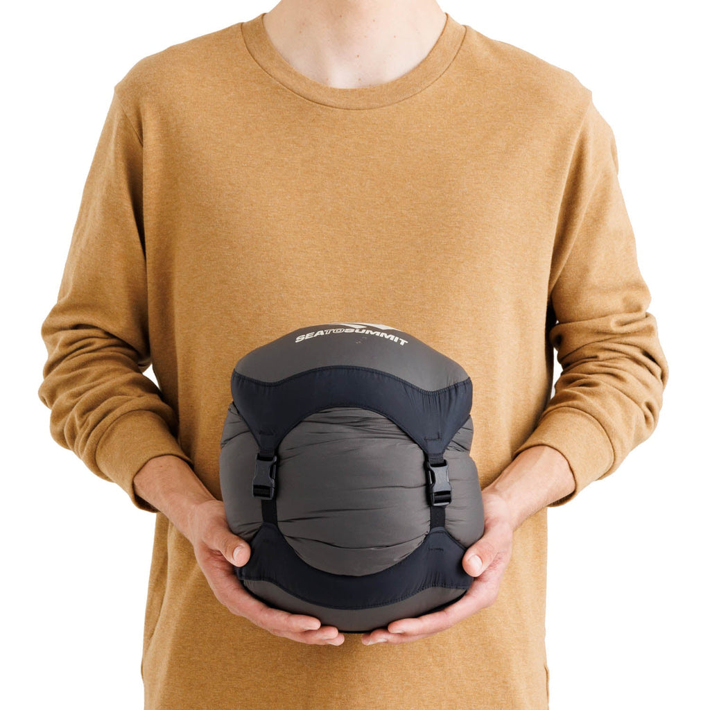 Schlafsack aufsteigen