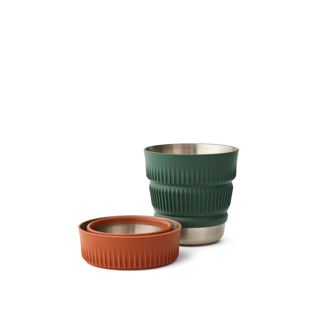 Detour Edelstahl kollabierbare Tasse