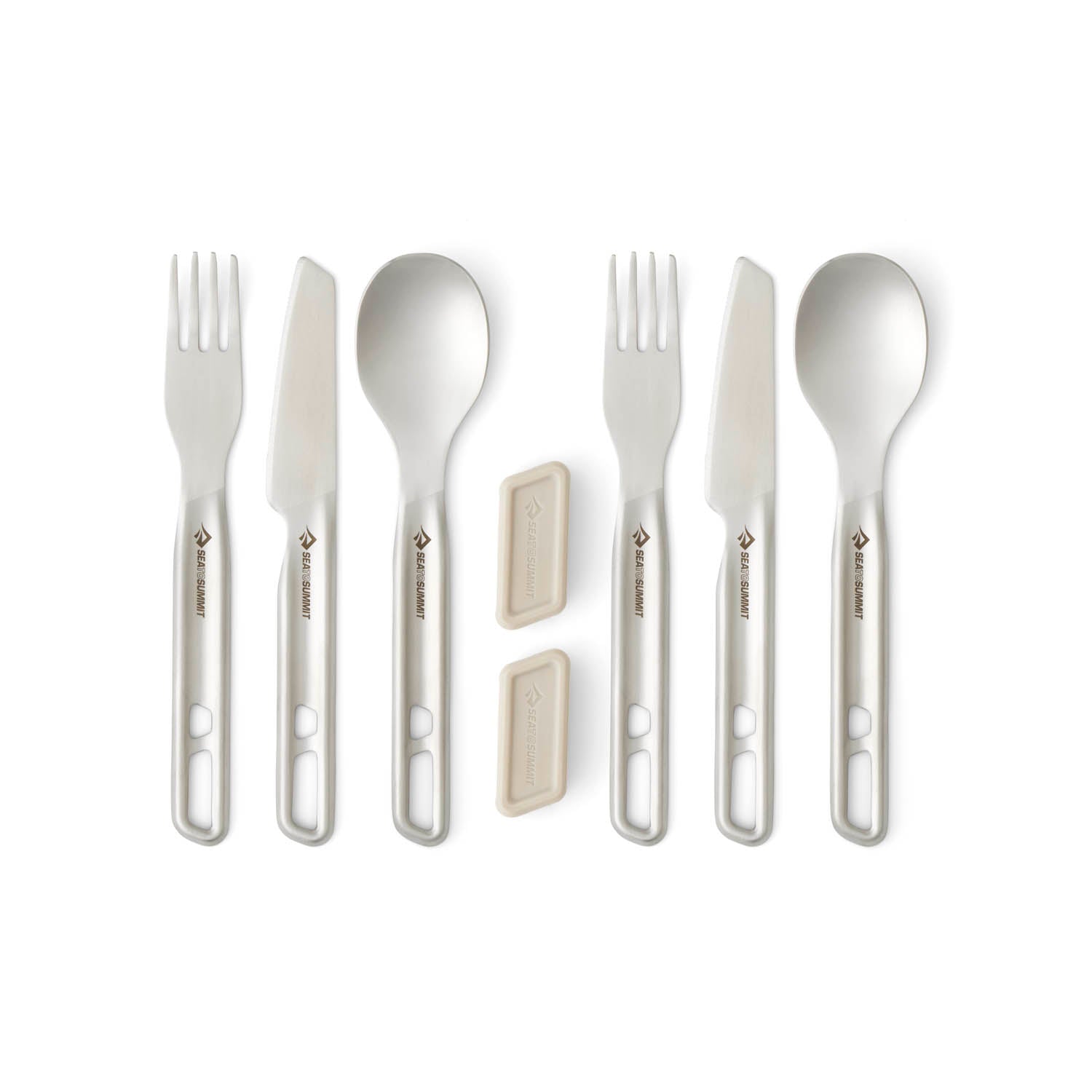 Detour Edelstahl Cutlery Set - (6 Stück) (Wie neu)