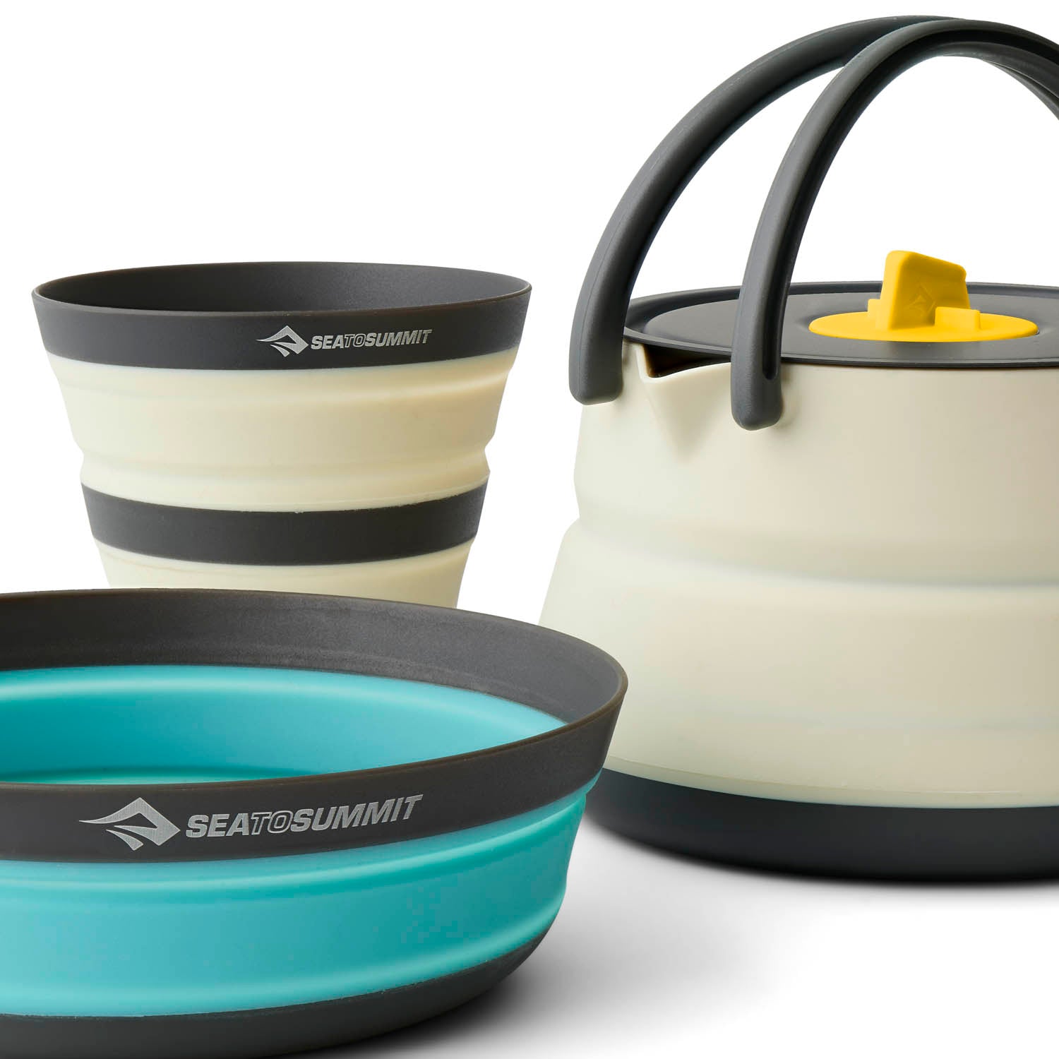 Frontier Ultraleichte kollabierbare Kettle Cook Set mit Cup & Bowl