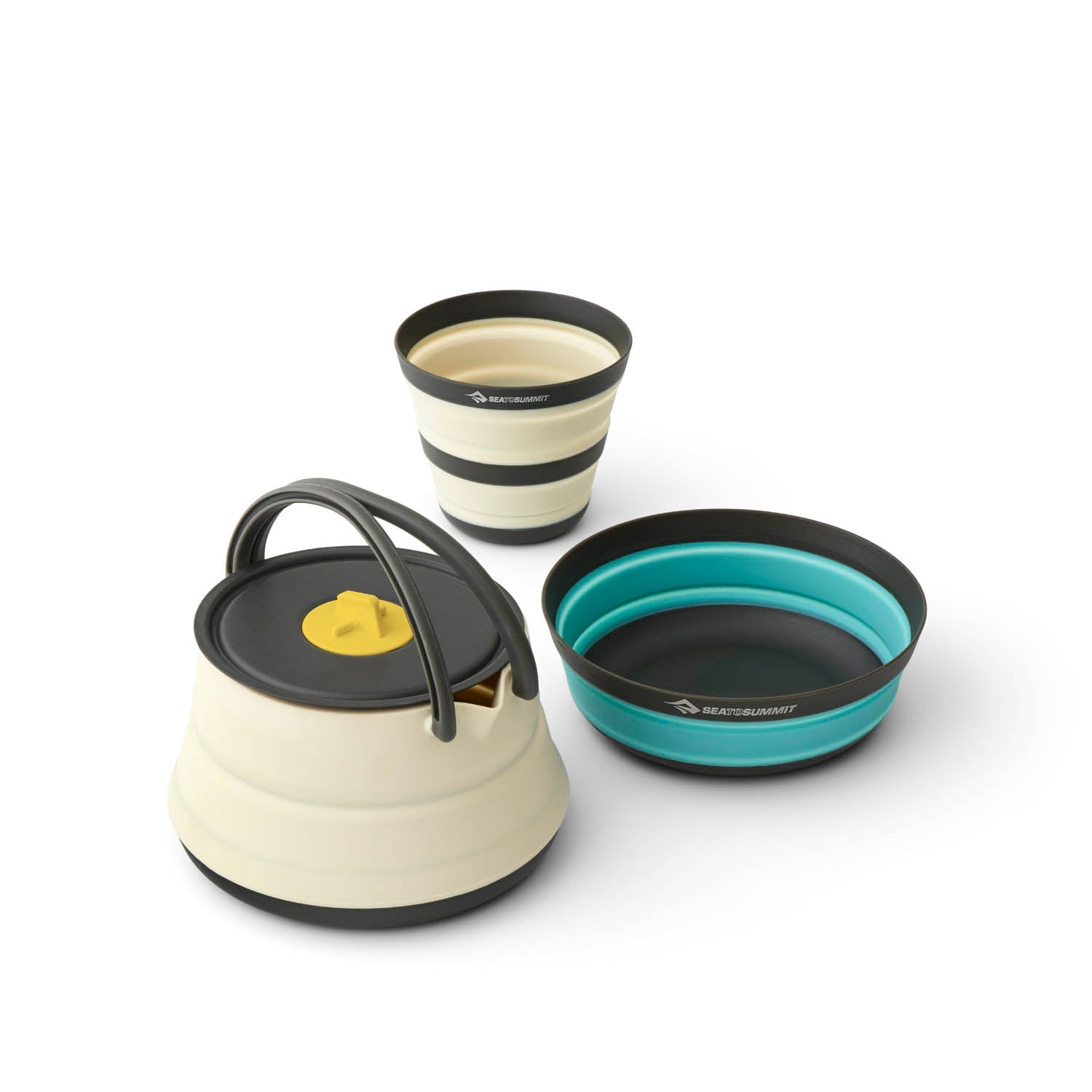 Frontier Ultraleichte kollabierbare Kettle Cook Set mit Cup & Bowl