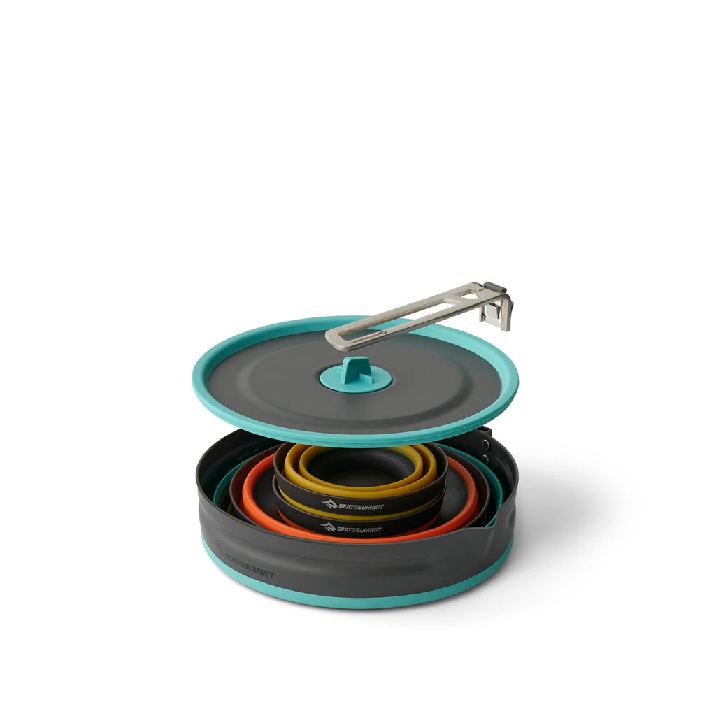 Frontier Ultraleichtes kollabierbares One Pot Cook Set - [5 Stück]