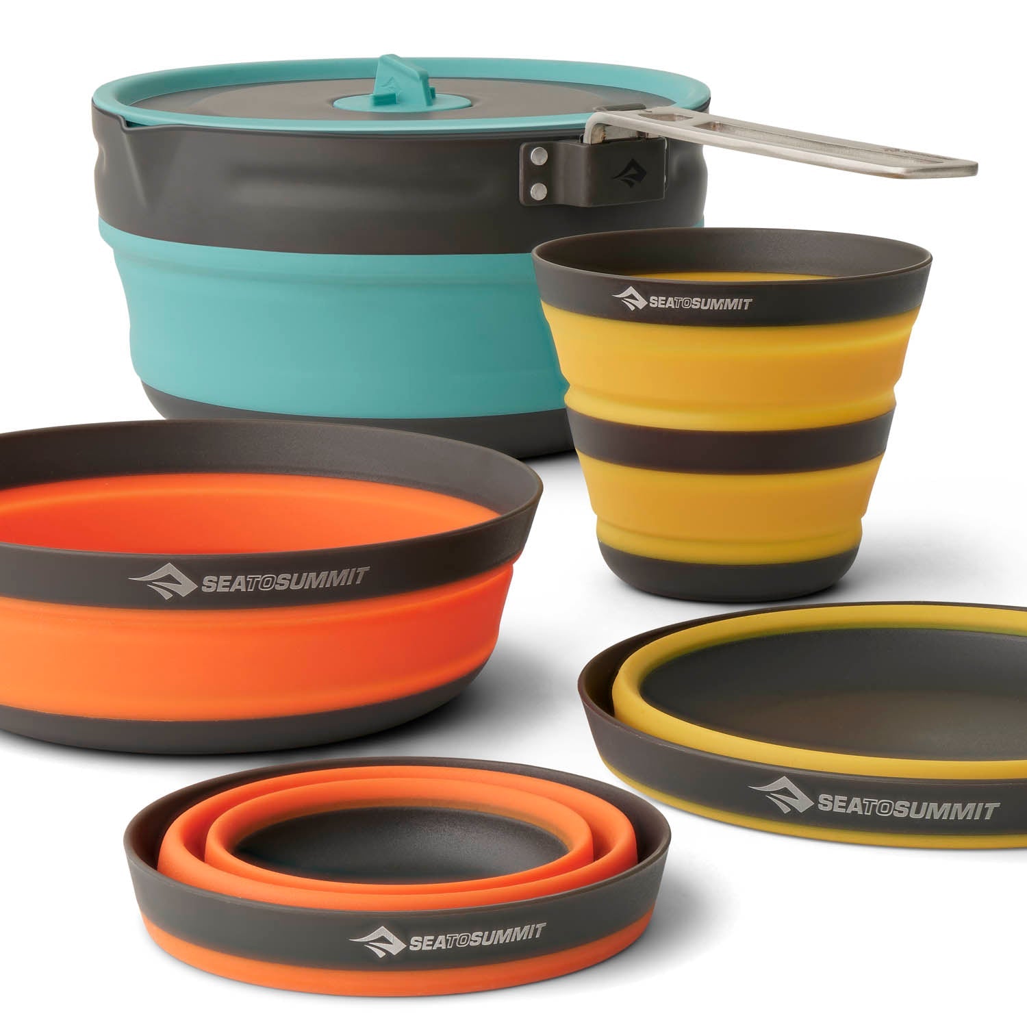 Frontier Ultraleichtes kollabierbares One Pot Cook Set - [5 Stück]