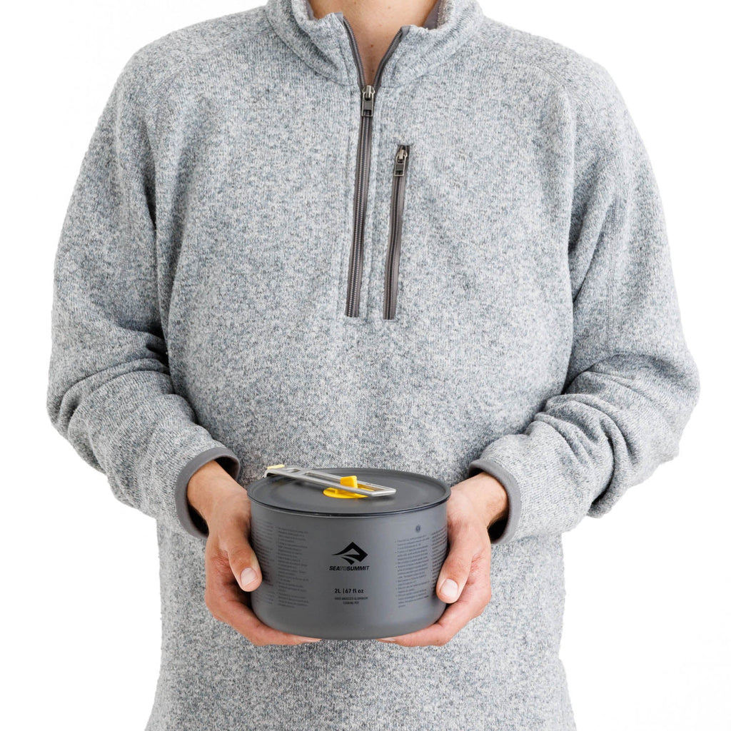 Frontier Ultraleichtes One Pot Cook Set - [3 Stück] 2L Pot