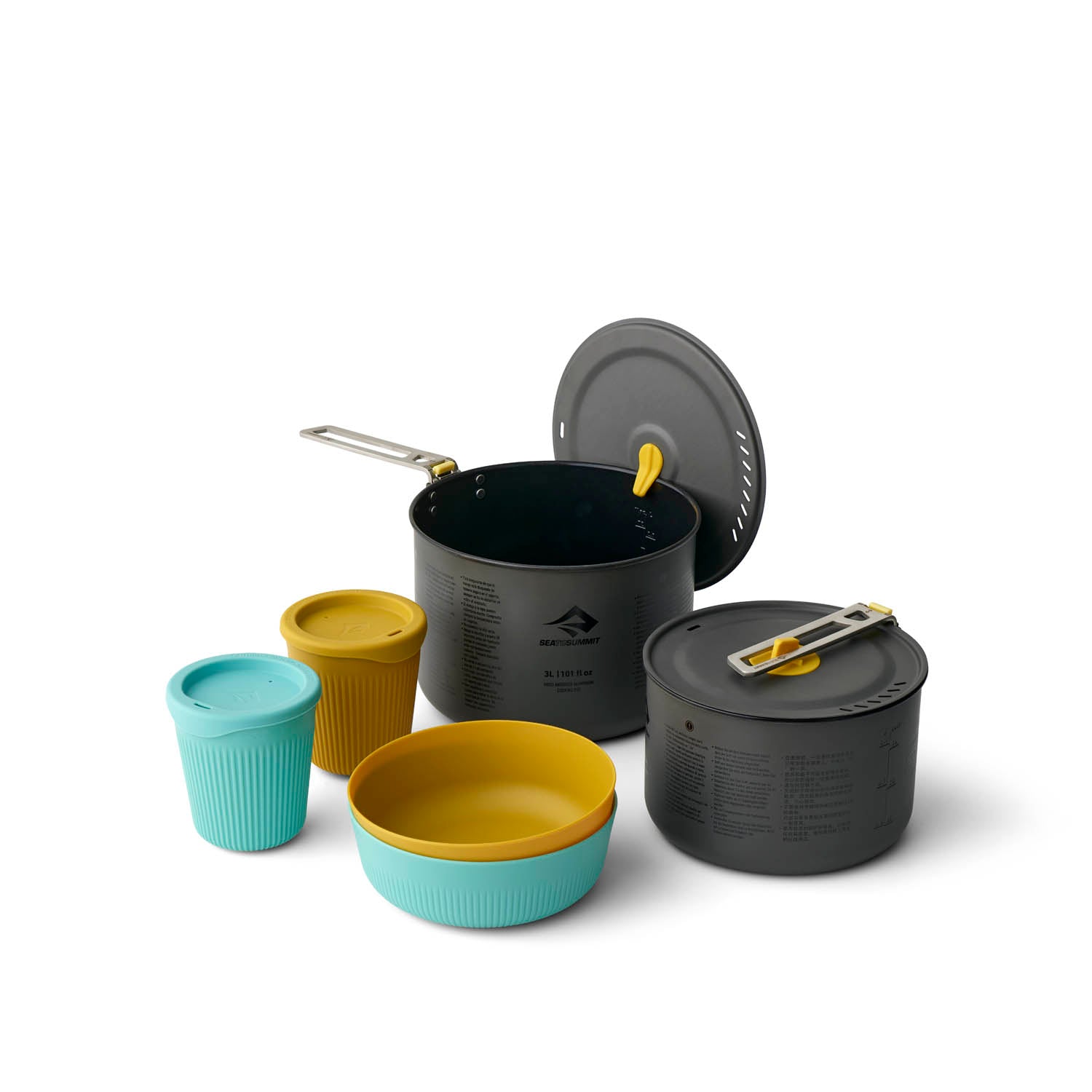 Frontier Ultralight Two Pot Cook Set - (6 Stück) (Wie neu)