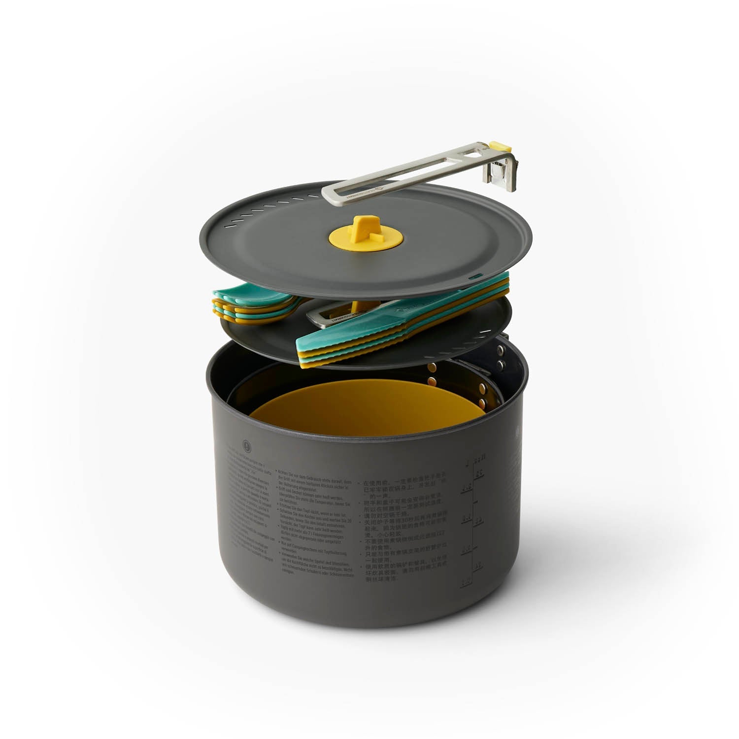 Frontier Ultraleichtes Two Pot Cook Set - [14 Stück]