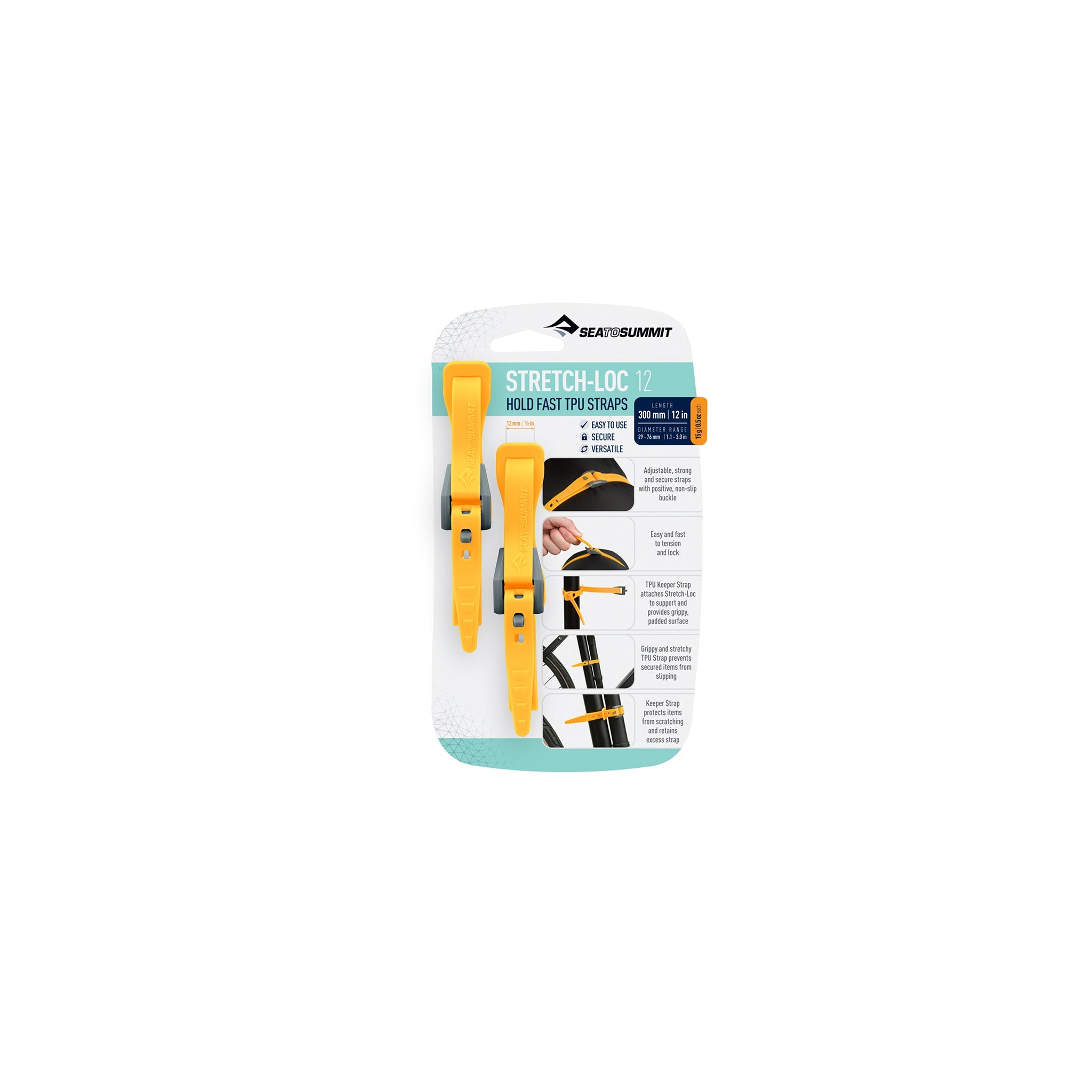 Stretch-Loc TPU Strap 20mm [2 Packung] - Vergangene Saison