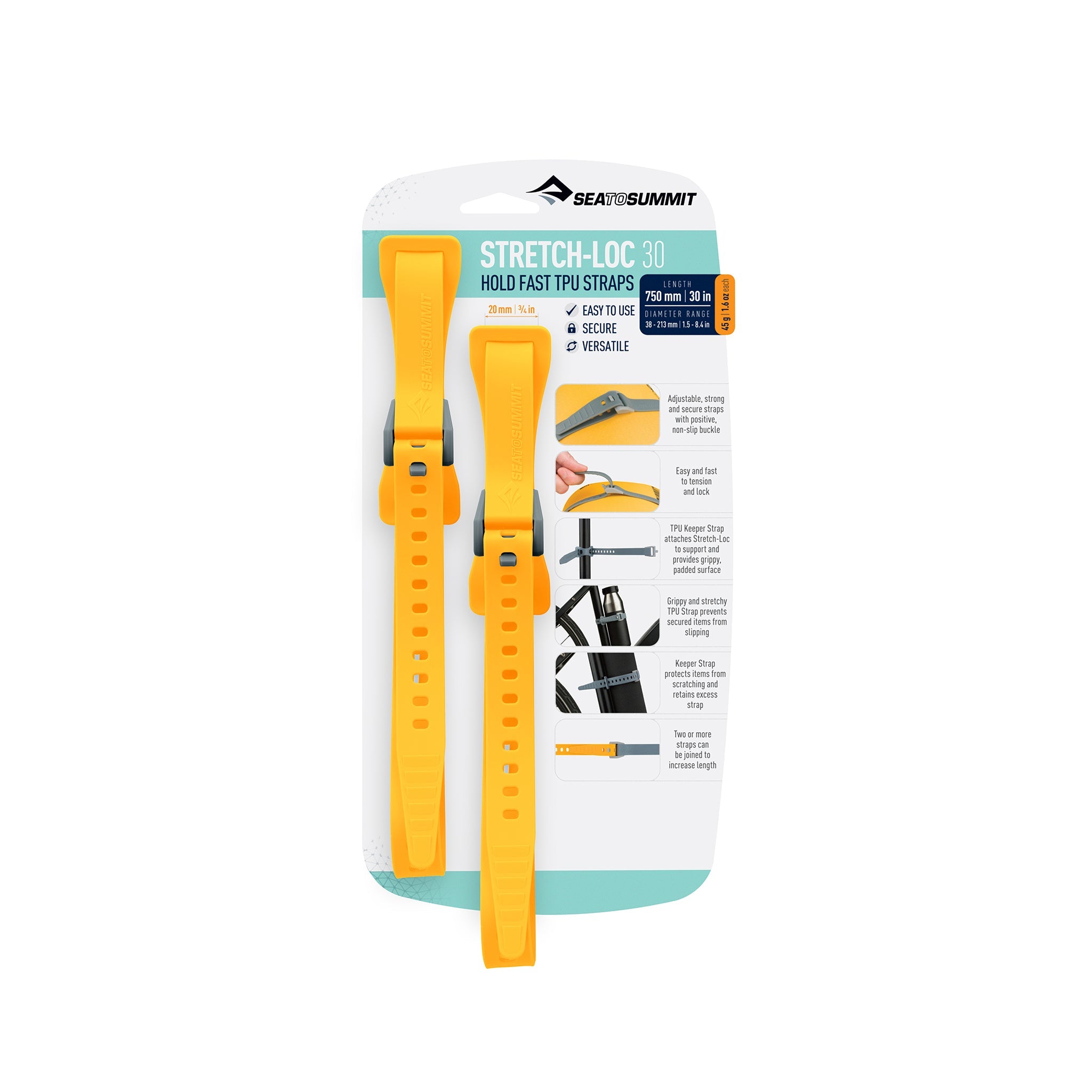 Stretch-Loc TPU Strap 12mm [2 Packung] - Letzte Saison
