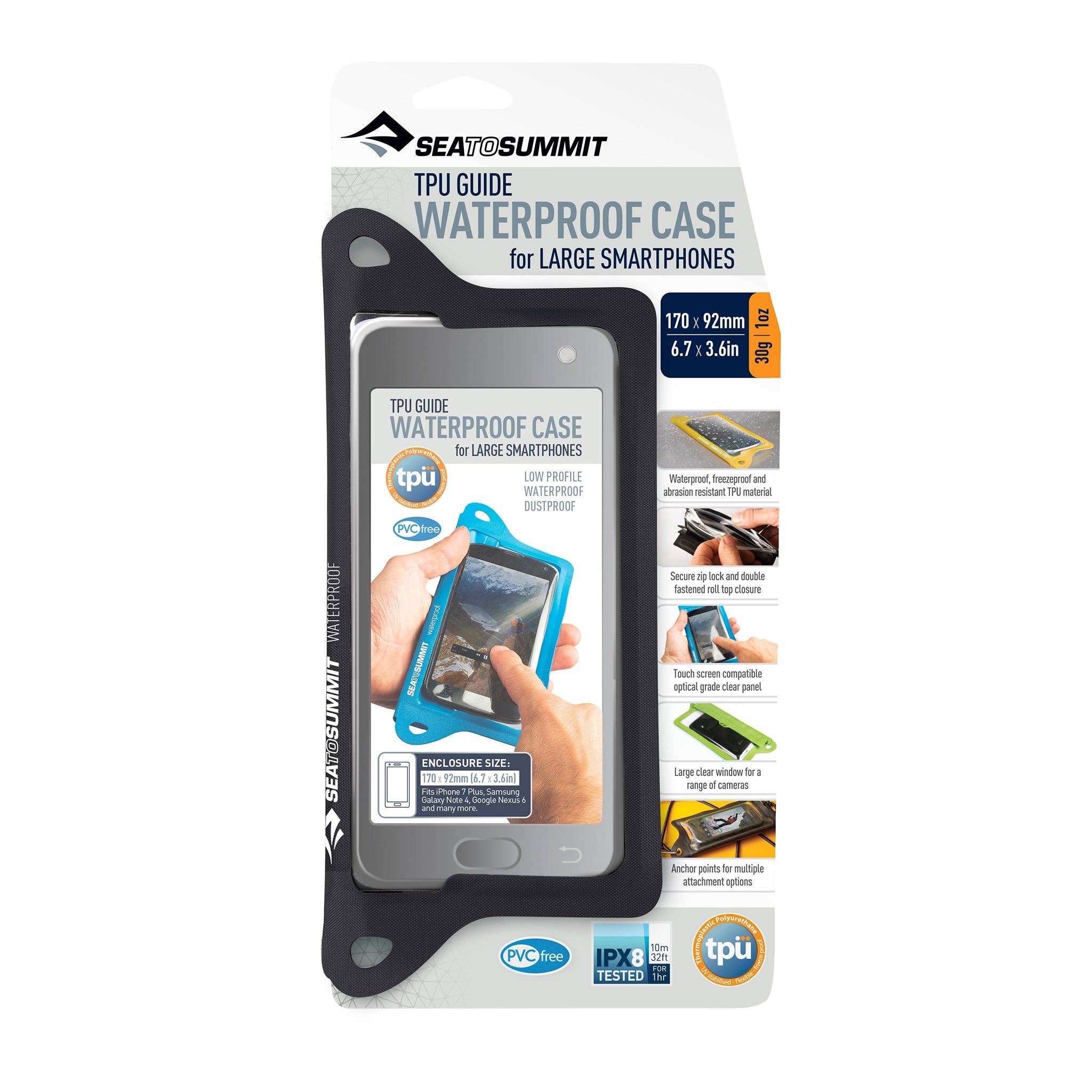 TPU Guide Wasserdichte Telefonhülle