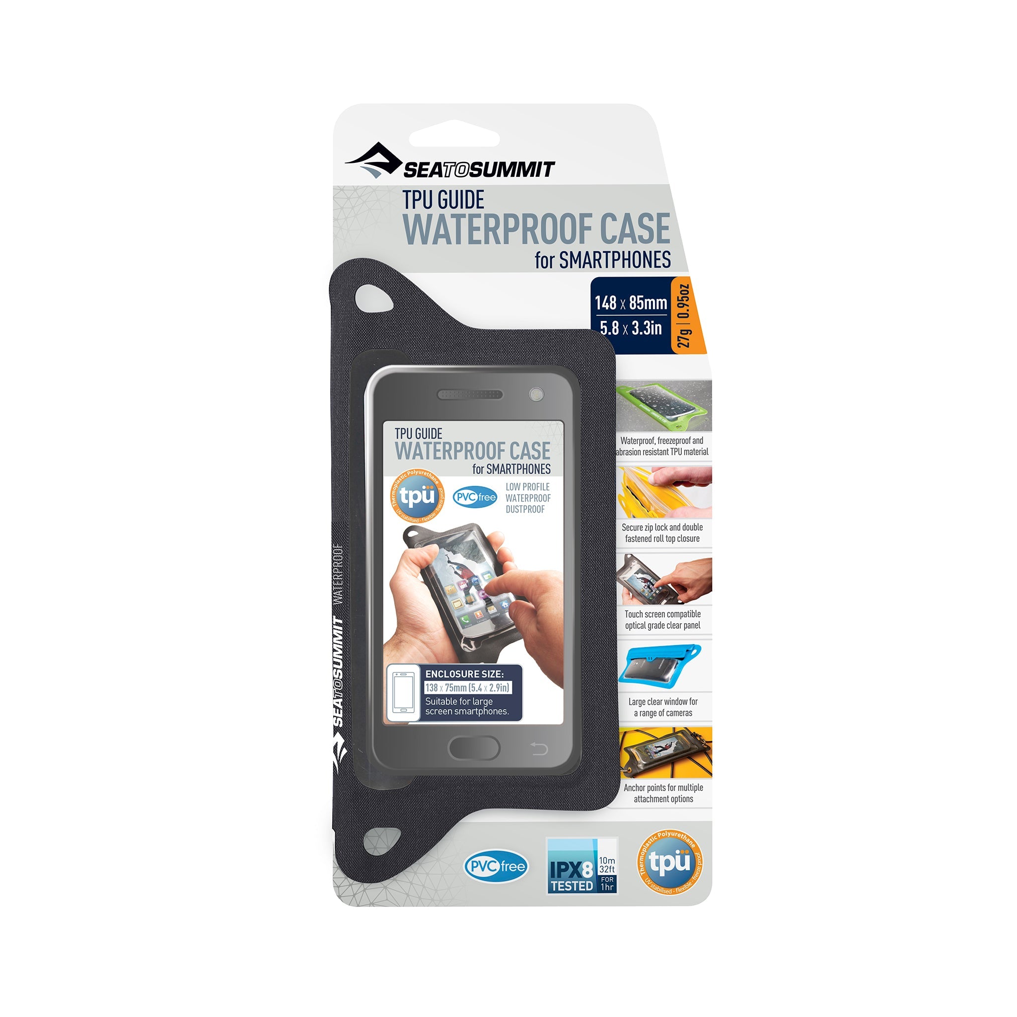 TPU Guide Wasserdichte Telefonhülle