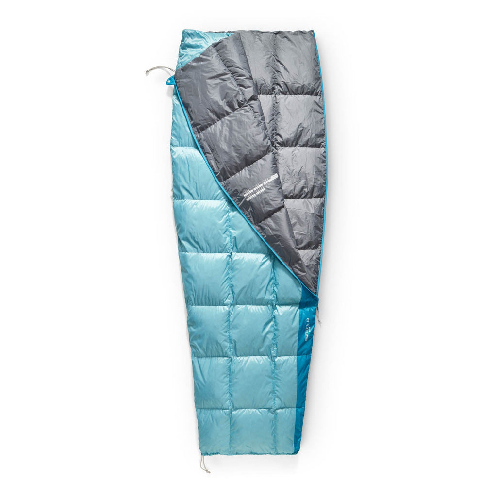 Reisender im Schlafsack