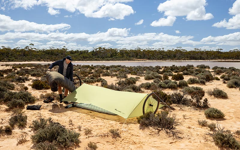 Minimalistische Tarp