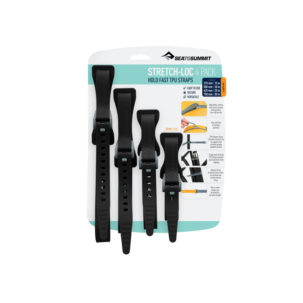 Stretch-Loc TPU Straps [4 Packung] - Letzte Saison